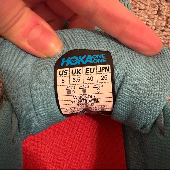 HOKA Bondi 7 Women's Running Shoes - 8 - Picture 8 of 9
